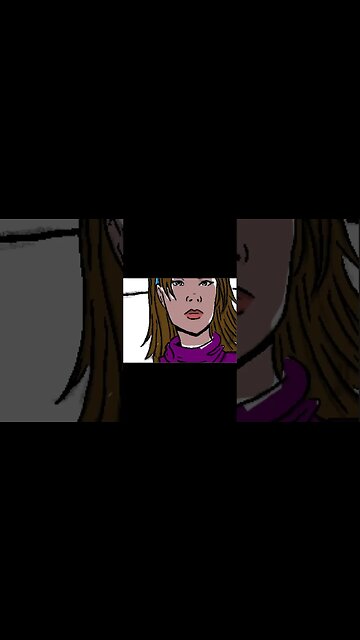 Coloring of Snow Drift 2 Page 4 short #snowdrift #crosscomics