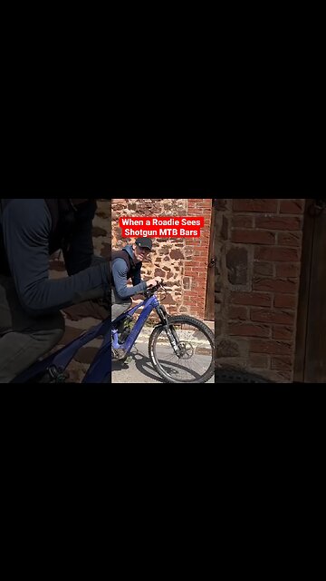 Road Cyclist Thinks These are Aero Mountain Bike Bars!