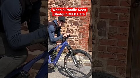 Road Cyclist Thinks These are Aero Mountain Bike Bars!