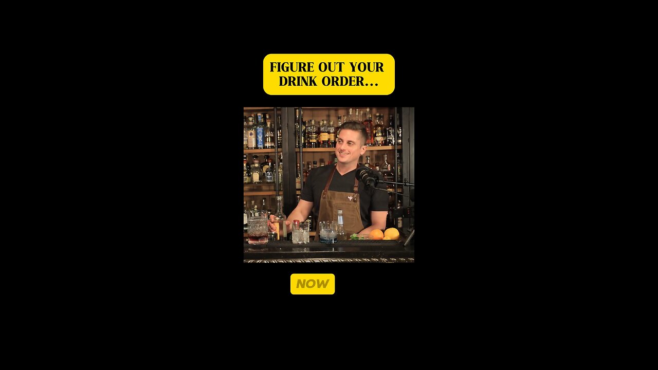 Bartender Pet Peeve: Not Ready to Order | Pouring Stories Clip