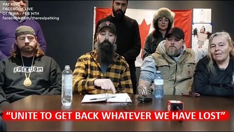 Freedom Convoy Press Conference After Emergencies Act Declaration