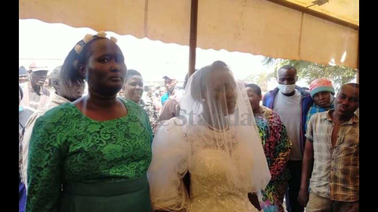 Mother of six shock residents as she allegedly weds “Holy Spirit”