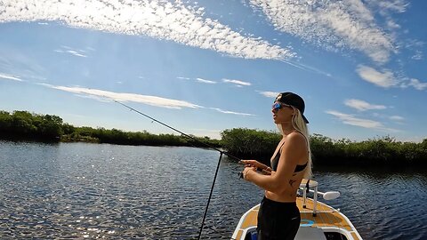 Fishing VERY SHALLOW Water