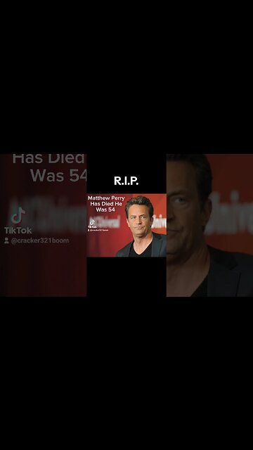 Matthew Perry R.I.P.