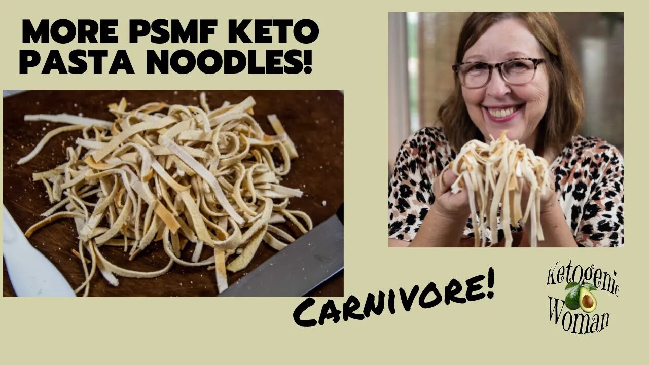 Carnivore Keto Pasta Noodles for PSMF Diet | No Psyllium or Flours | Protein Noodle