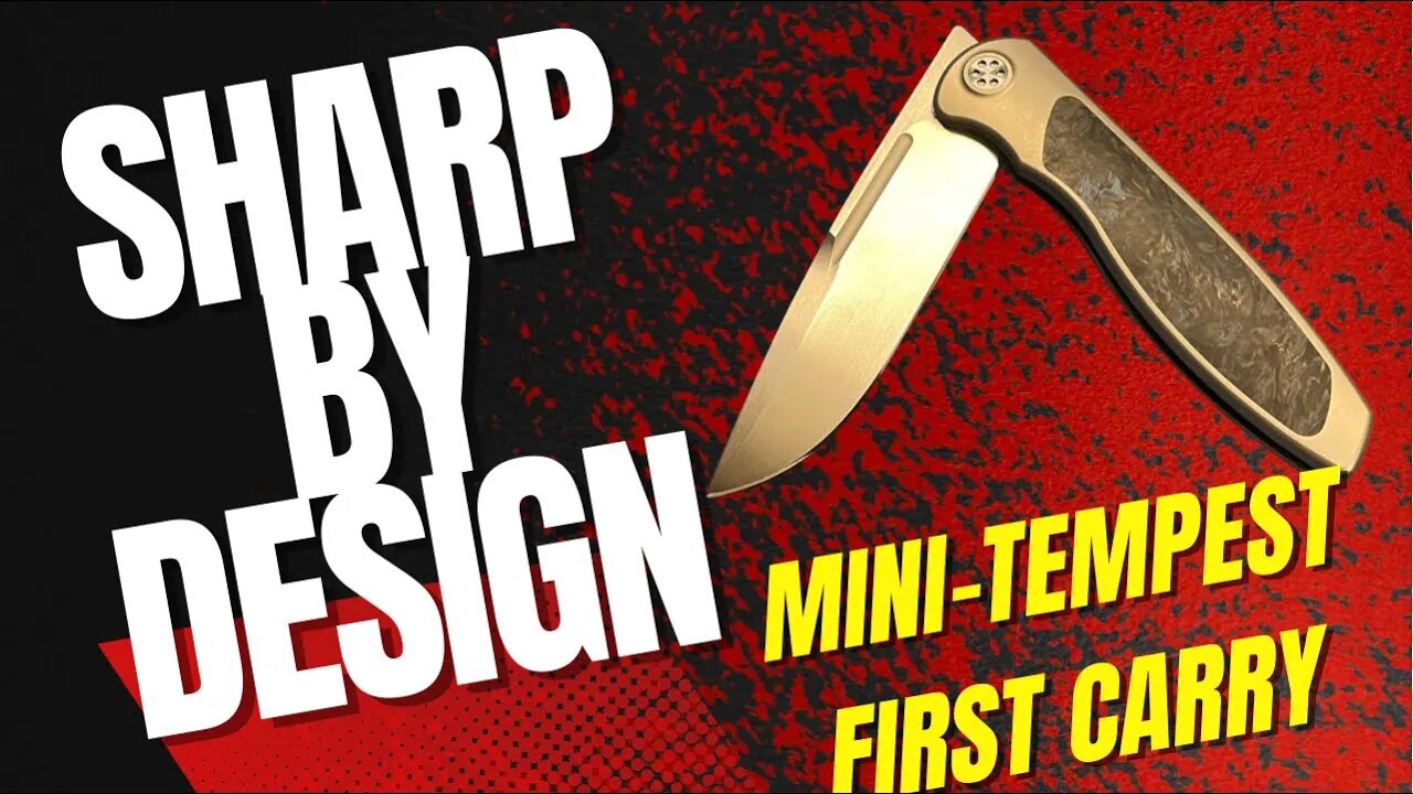 SHARP BY DESIGN MINI TEMPEST | FIRST CARRY