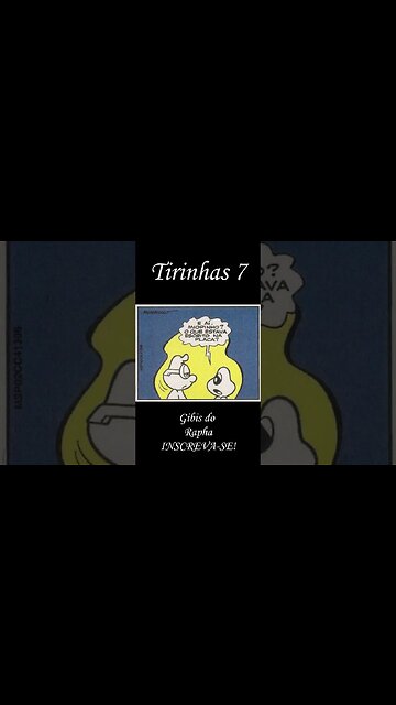 Tirinhas da Turma da Mônica nº 7 | Gibis do Rapha