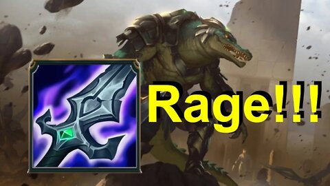 League Of Legends - Iron Renekton | Rage Not Because Of Bad Game