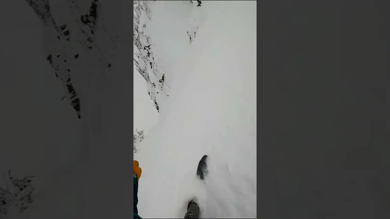 Would you ride here? Subscribe for more #short #shorts #snowboard #adventure #travel #snowboarding