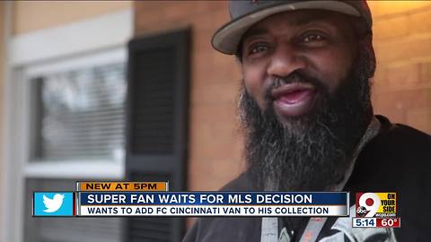 Man waiting for MLS bid to get FC Cincy van