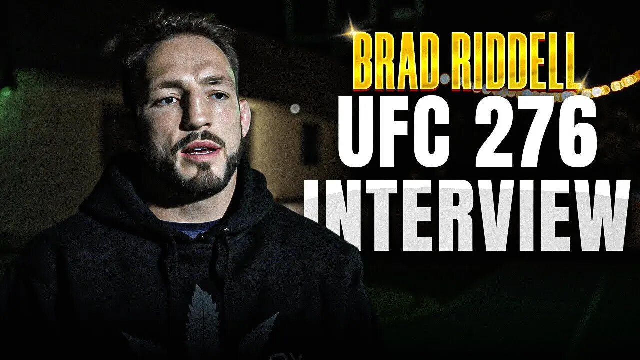 Brad 'Quake' Riddell on His Wars In The Octagon | UFC 276 Interview