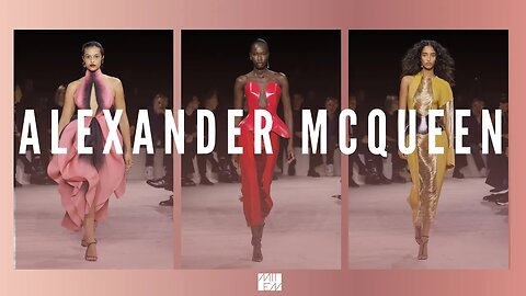 Alexander McQueen Spring Summer 2024 Fashion Show at Paris Fashion Week