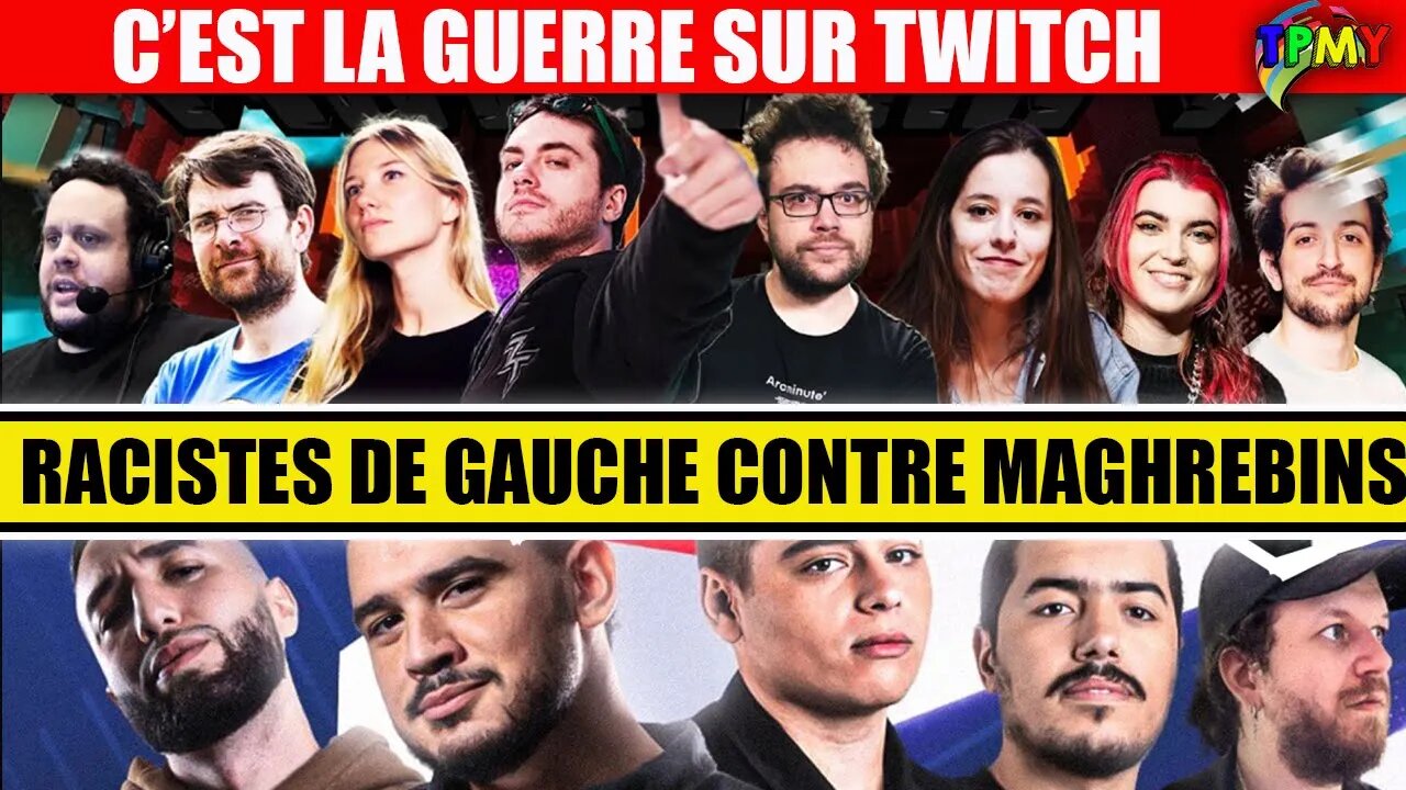 C'EST LA GUERRE SUR TWITCH ENTRE LE WOKISTAN ET LE MAGHREB! #jdg #zerator #kotei #kameto #amine