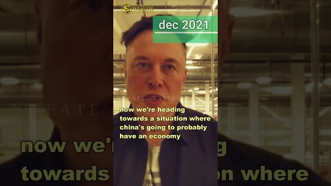 Elon Musk brilliantly EXPLAINS how China will be 3x Bigger than US #shorts #economy #elonmusk #china