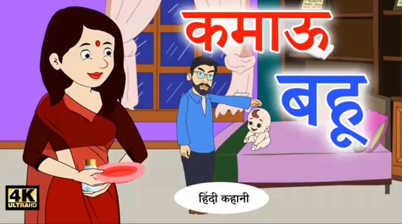 कमाऊ बहू Hindi Kahaniya _ Bedtime Moral Stories _ Hindi Fairy Tales _ Hindi Kahaniyan TV _