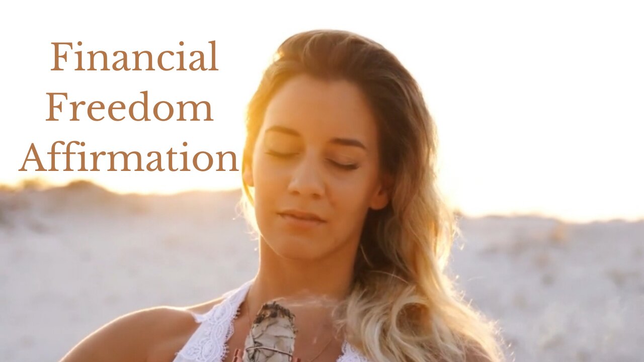 15 Min. Morning I AM Financial Freedom Affirmation - Attract Abundance & Wealth, 21 Days Challenge.