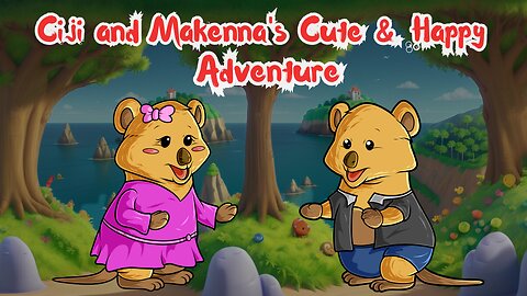 Adventure Time: The World of Wildlife with Quokkas Ciji and Makenna | Educational Videos For Kids