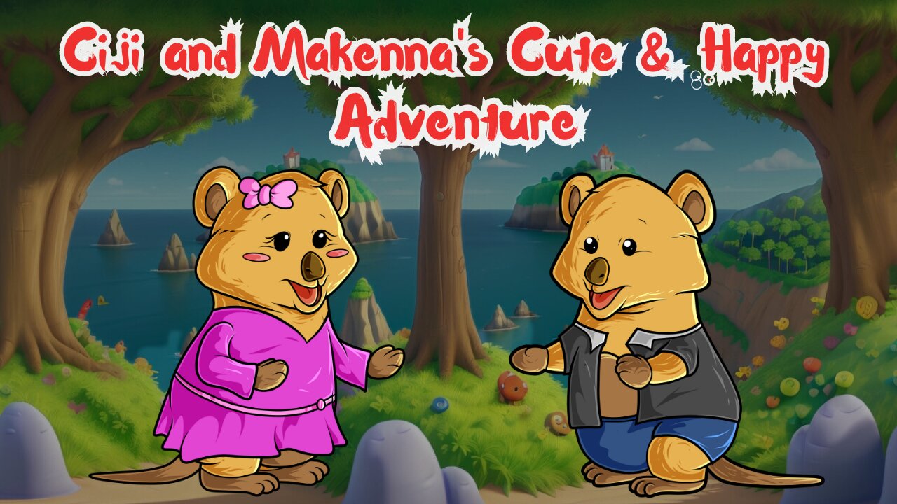 Adventure Time: The World of Wildlife with Quokkas Ciji and Makenna | Educational Videos For Kids