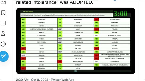 誰反對聯合國人權委員會關於“從言辭到現實：全球呼籲採取具體行動反對種族主義、種族歧視、仇外心理和相關不容忍行為”的決議？