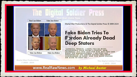 Fake Biden Tries to Pardon Already Dead Deep Staters