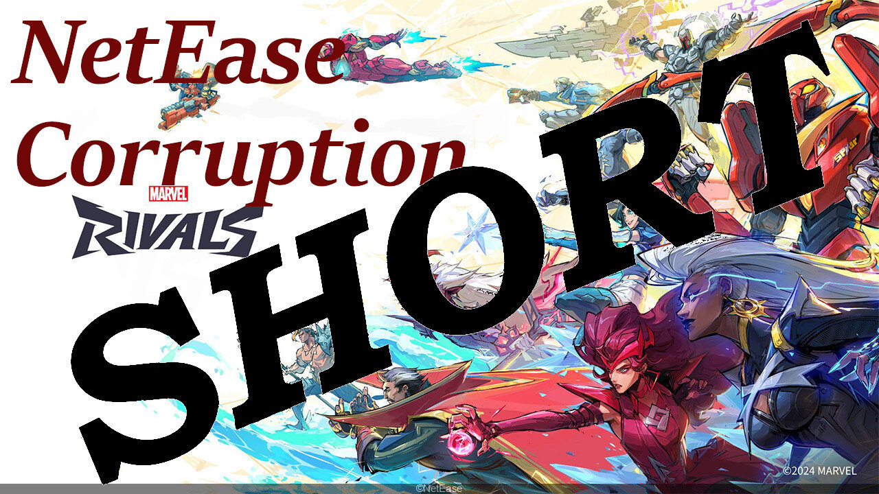 #marvel #marvelrivals #netease #bribery #moneylaundring #corruption #shorts #fyp