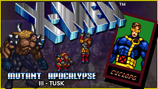 X-Men: Mutant Apocalypse (SNES). Third Password.