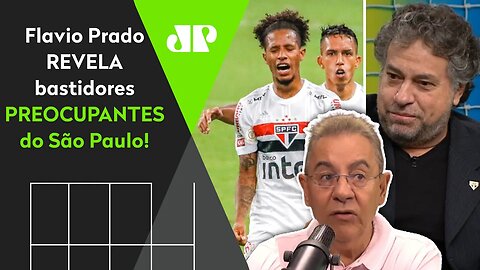 "O São Paulo tá DESTRUÍDO! Para se ter ideia..." Flavio Prado REVELA bastidores do SPFC!