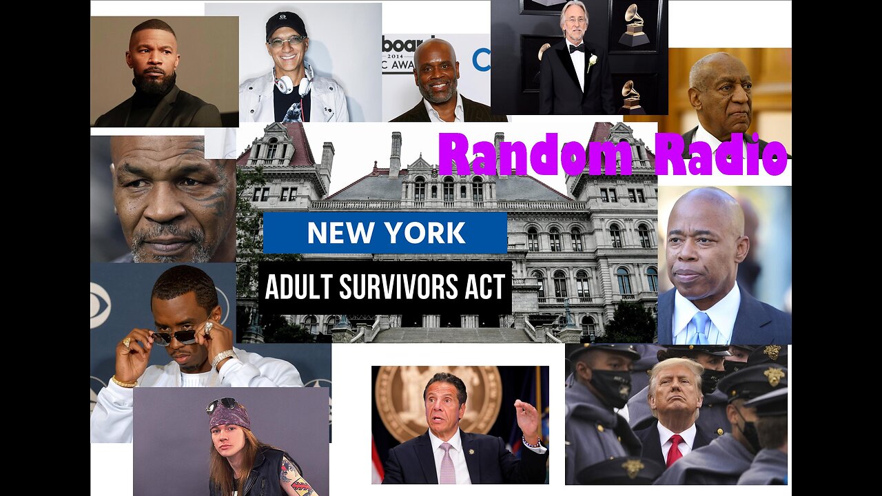 Adult Survivors Act of New York: Why So Many Celebrity Men Have Been Accused of SA | @RRPSHOW