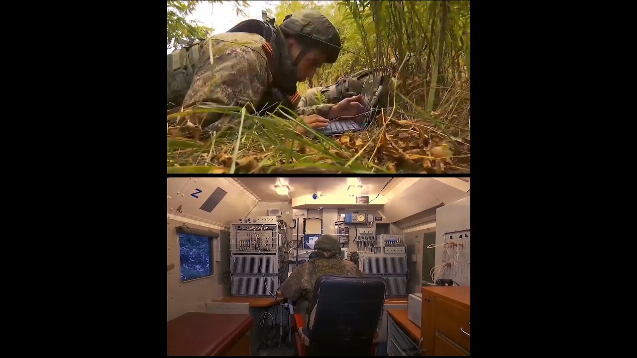 denazification - Western MD signal operators in combat action