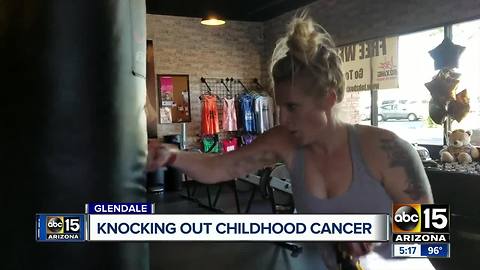 Glendale Jabz Boxing raises money to fight childhood cancer