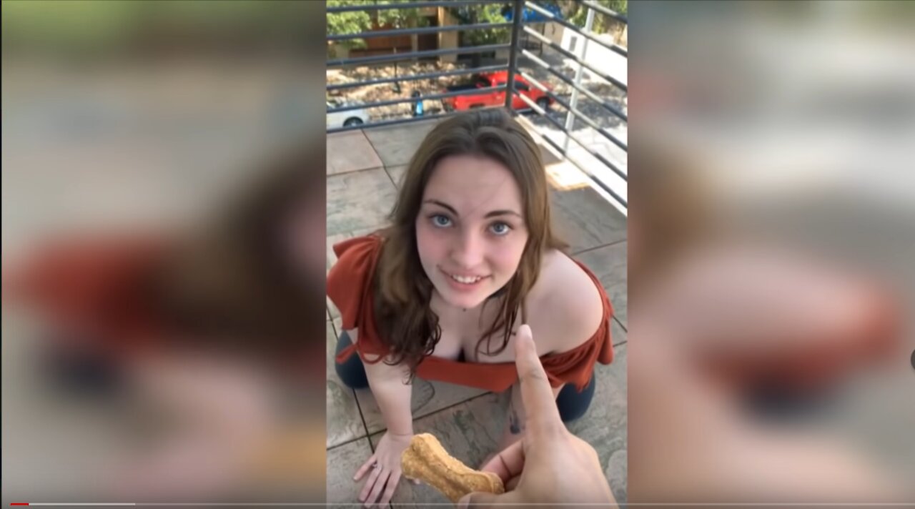 Tik Tok Girl is making Millions pretending to be a dog