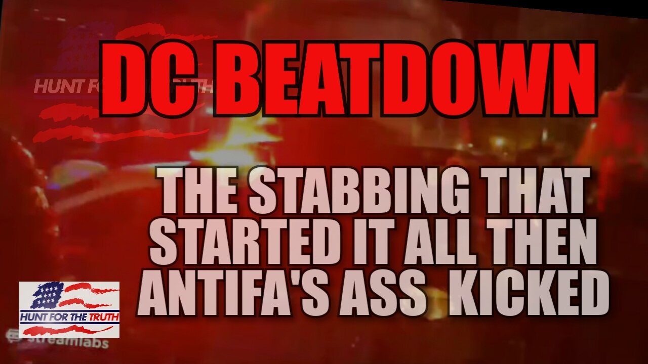 TRUMP PROTEST THE STABBING THAT STARTED ANTIFAS DEMISE LAST NIGHT FUCKANTIFA