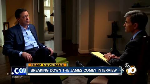 Breaking down the James Comey interview