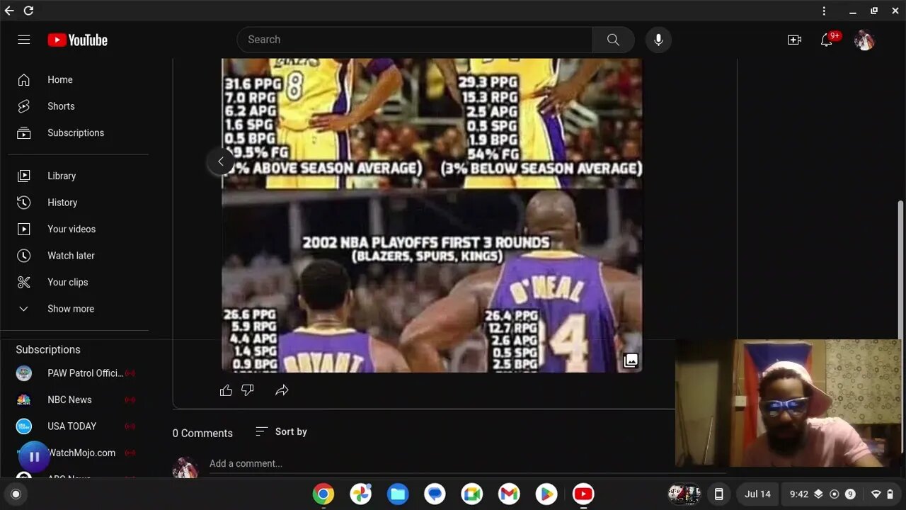SHAQ CARRYING KOBE IS A MYTH