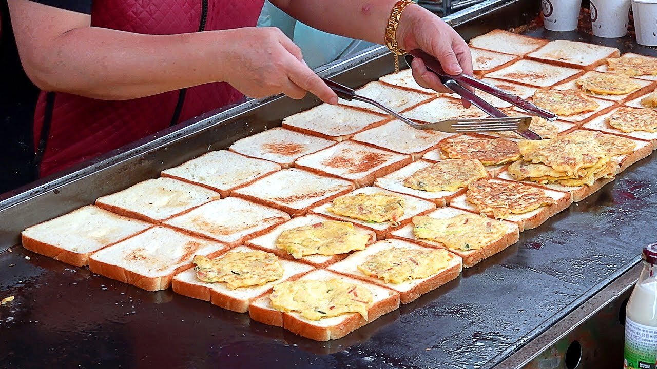 WOW !!! Toast yummy - korean street Food