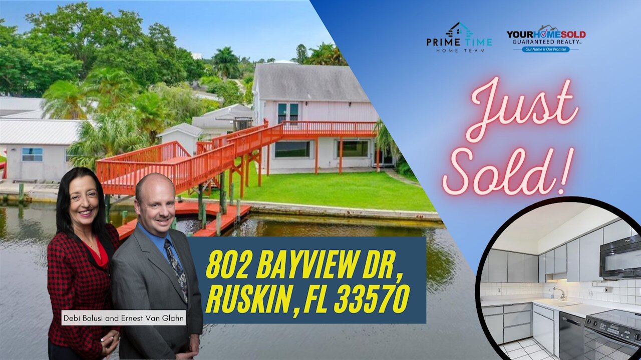 802 Bayview Dr Ruskin FL 33570 | Prime Time Home Team | 813-359-0880