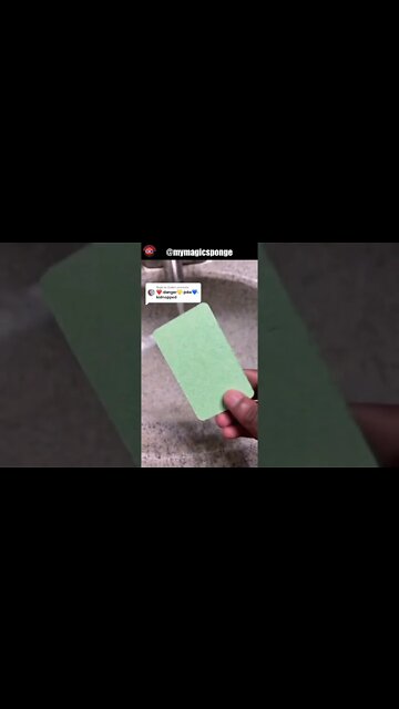 Compressed Dishwashing Sponge #fyp #homeinspo #homefinds #amazonhome #amazonkitchen #shorts