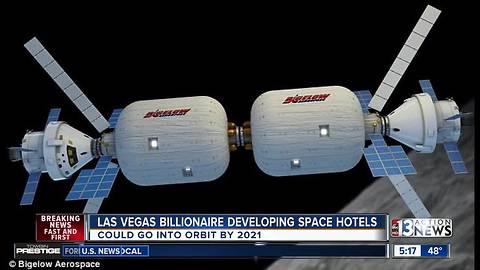 Las Vegas Billionaire developing space hotels