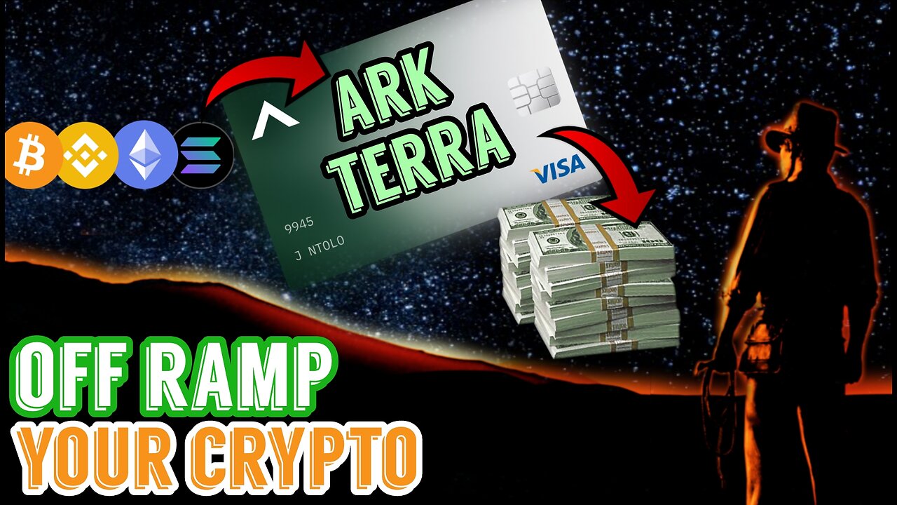 ARK TERRA - a physical card to OFF RAMP your crypto (low KYC)