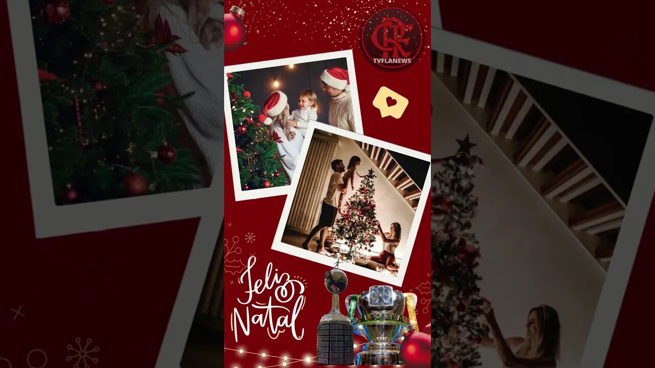 FELIZ NATAL NAÇÃO RUBRO NEGRA TVFLANEWS❤🖤🏆🎅🏻🤶🏻