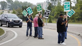 Walkout Of GM Workers Offers A Test For Unions, Manufacturing Sector