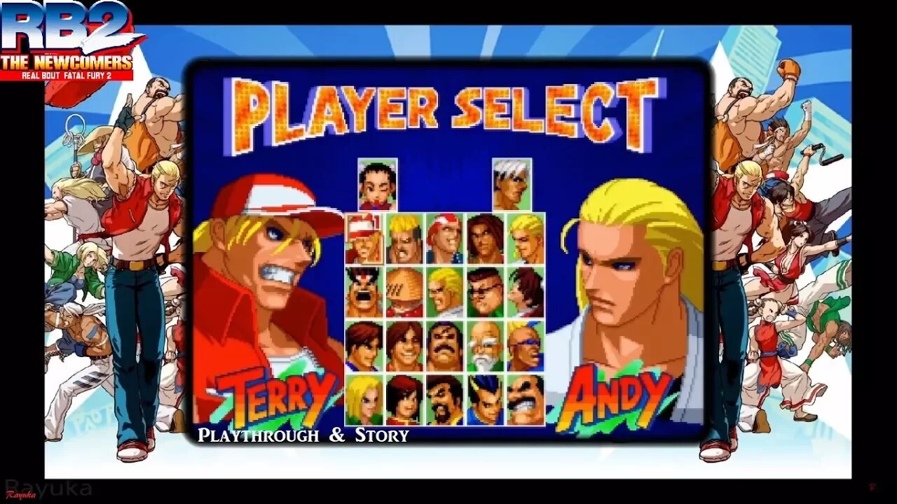 Real Bout Fatal Fury 2: The Newcomers - Playthrough & Story: Terry Bogard