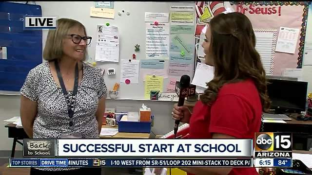 ABC15's Danielle Lerner talks with Mona Kenyon of Abraham Lincoln Traditional School