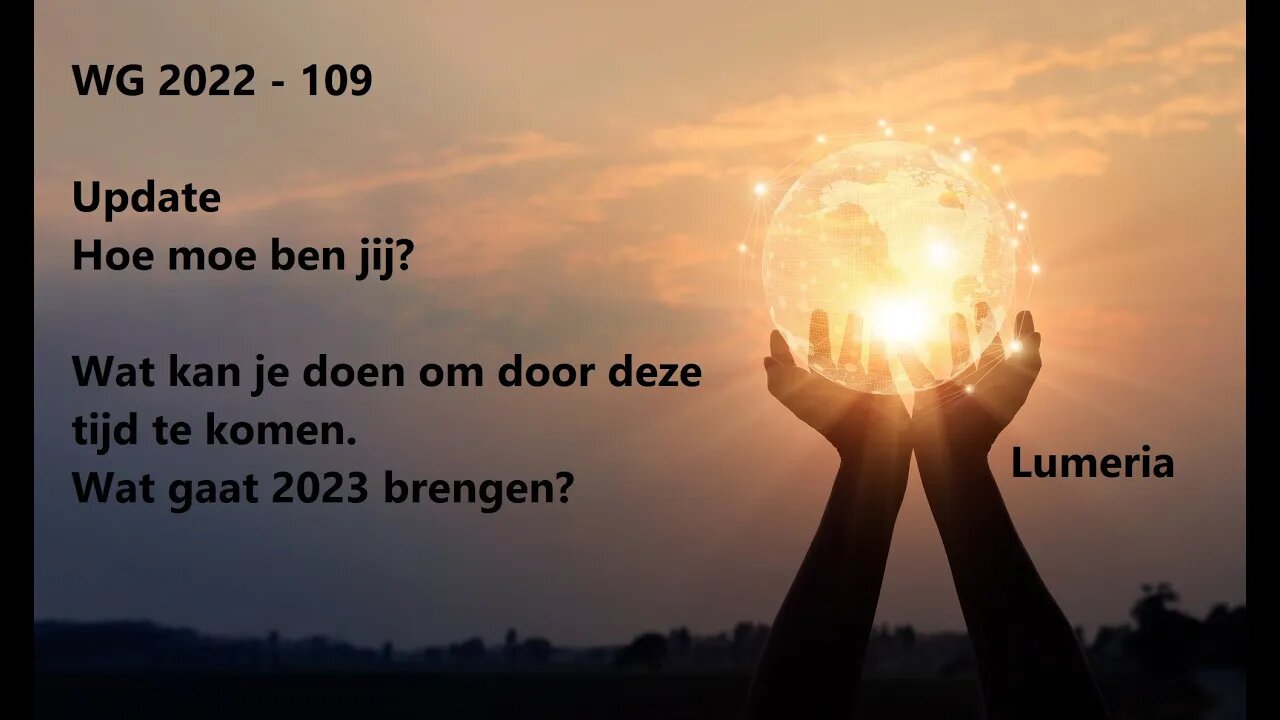 WG 2022 - 109 - Bewust gaan ervaren en update over 2023