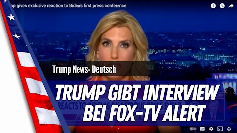 Trump gibt Interview Bei Fox Alert