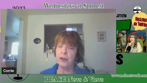 PEACE News & Views Ep58 with guest Corrie Yelland
