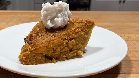 Grain Free Sweet Potato Pie