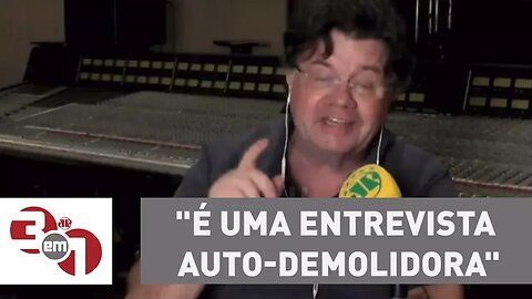 Marcelo Madureira: "É uma entrevista auto-demolidora"