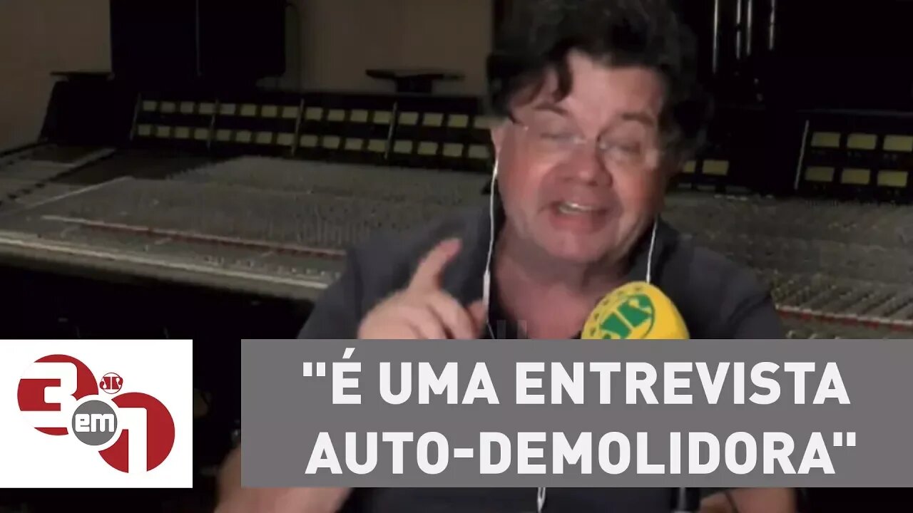 Marcelo Madureira: "É uma entrevista auto-demolidora"
