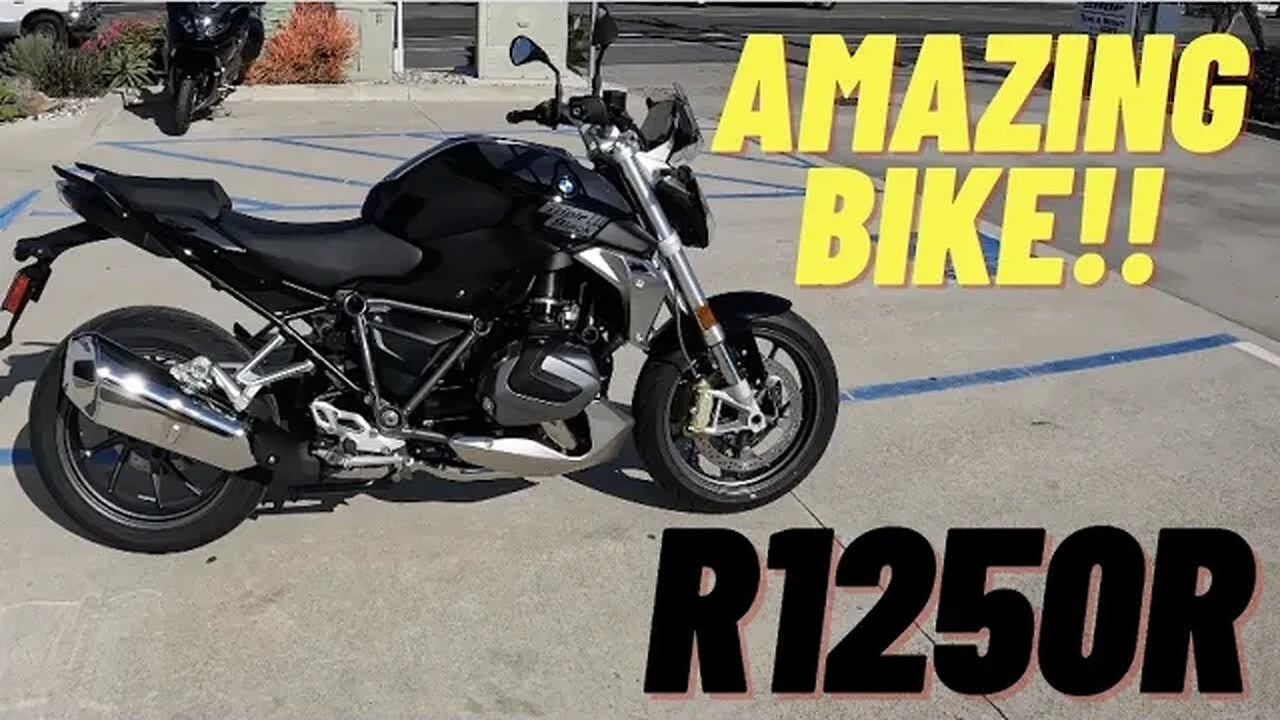 The 2023 BMW R1250R Is AMAZING